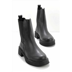 Bambi Siyah Kadın Bot & Bootie K02222034109