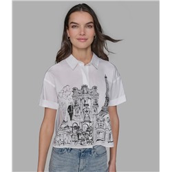 SKETCH CAMP POPLIN SHIRT