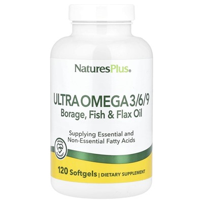 ULTRA OMEGA 3/6/9  120 softgel NATURESPLUS