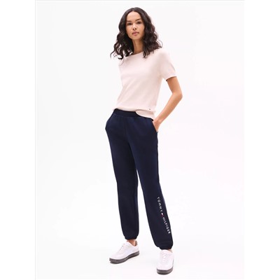 Embroidered Tommy Logo Sweatpant