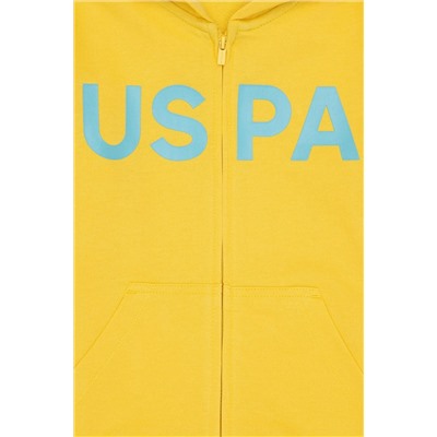 Erkek Çocuk Sarı Basic Sweatshirt