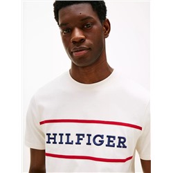 Embroidered Hilfiger Logo T-Shirt