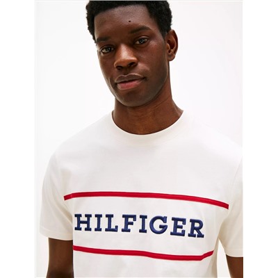Embroidered Hilfiger Logo T-Shirt
