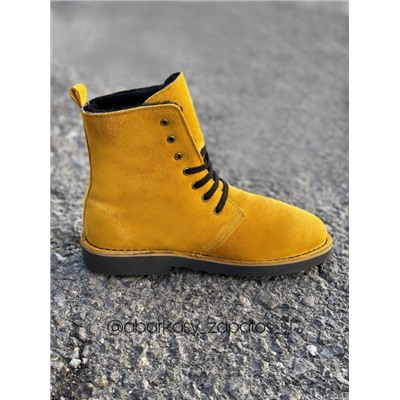 AB.Z. 27001/2 OCRA — С ДВОЙНЫМИ ШНУРКАМИ+PELLE MOCHILA AMARILLO