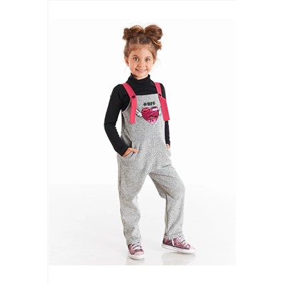 Mushi Bff Gri Kız Tulum MS-20S1-080