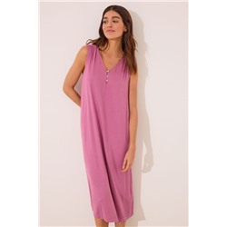 Camisón sin mangas rosa