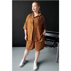 Костюм с шортами 1252 штапель НАТАЛИ #981297