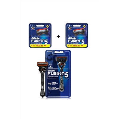 Gillette, Fusion5 Proglide Flexball Tıraş Makinesi Yedek Tıraş Bıçağı 4'lü 2 Adet