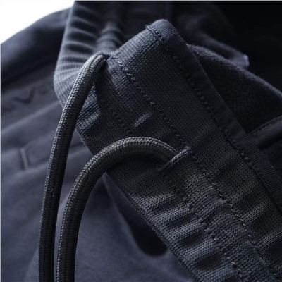 Мужские утепленные спортивные штаны с лампасами и завязками EMPORIO ARMAN*I