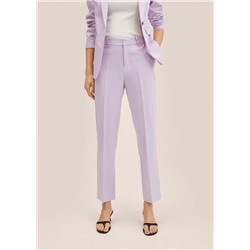 Pantalón recto traje -  Mujer | MANGO OUTLET Melilla