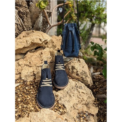 Ab. Zapatos 1619/2 New R · ANTRACITA+PELLE ARBOL (150) Marino АКЦИЯ