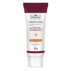 Plantnery Grape Seed Anti Melasma UV Sunscreen Cream SPF 50 PA+++ 30 g