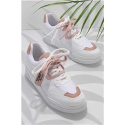 Bambi Beyaz Pudra Kadın Sneaker K01512310009
