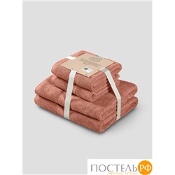 ESTIA МАРТОС коралл К-т полотенец 50х80-2/70х130-2, 100% хлопок, 500 г/м2