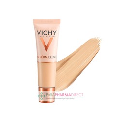Vichy MineralBlend Fond de Teint Hydratant Teint Frais Tenue 16H Teinte 03 Gypsum 30ml