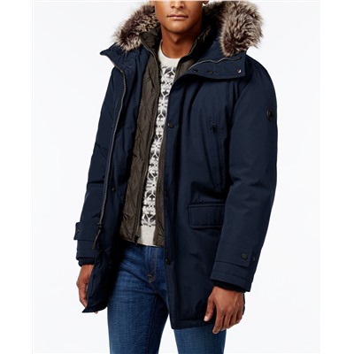 MICHAEL Michael Kors Michael Kors Men's Hooded Bib Snorkel Coat