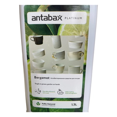 Посудомоющее средство БЕРГАМОТ Antabax 1,3 л