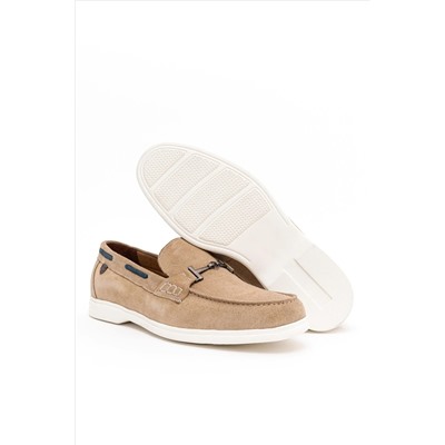 Erkek Bej Loafer