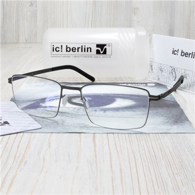 IB00034 - Оправа ic!Berlin Arcus gun metal + футляр