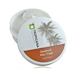 КОКОСОВАЯ МАСКА ДЛЯ ВОЛОС С АРГАНОВЫМ МАСЛОМ TROPICANA COCONUT OIL 250 гр/Tropicana hair mask 250 гр.