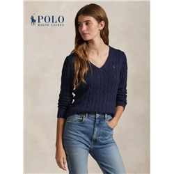 Ретро-свитер крупной вязки RALPH LAURE*N ОРИГИНАЛ!