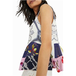 Blusa tirantes loose viscosa
