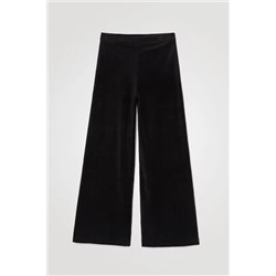 Pantalón campana aterciopelado