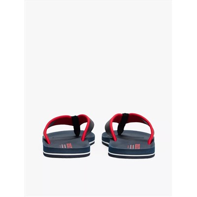 Padded-Strap Logo Flip-Flop