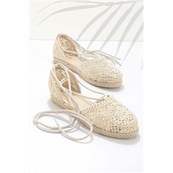 Bambi Ten Örgü Kadın Espadril K01578020016