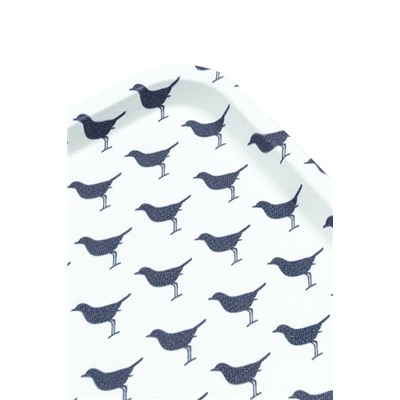 Rêve Bleu Oiseau Dikdörtgen Tepsi