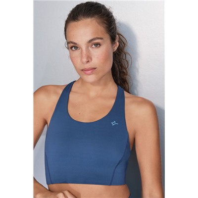 Sujetador deportivo 4D Stretch azul