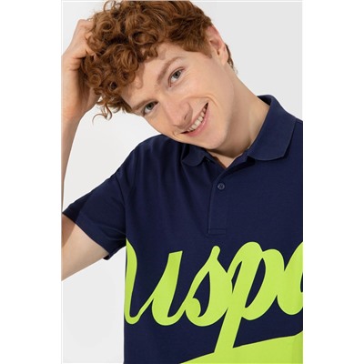 Erkek Lacivert Polo Yaka Tişört
