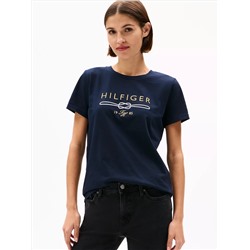 Hilfiger Nautical Rope Logo T-Shirt