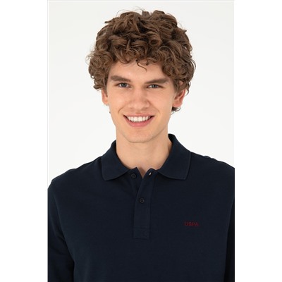 Erkek Lacivert Basic Sweatshirt