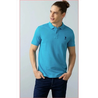 U.S. Polo Assn. U.s. Polo Erkek Slim Fit Basıc T-shırt 739348 028 Indigo 739348-028