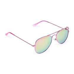 Girls Unicorn Metal Aviator Sunglasses