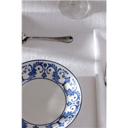 Reve Bleu Nuit Yemek Tabağı - 20 cm - Mavi/Beyaz