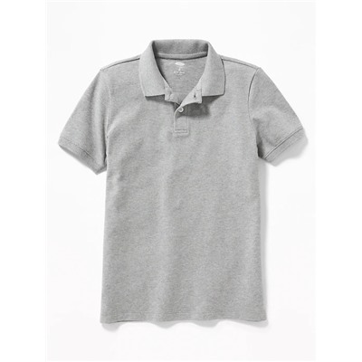 Uniform Built-In Flex Pique Polo for Boys