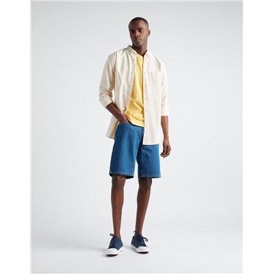 Denim Shorts, Men, Dark Blue