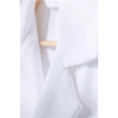 Carole Unisex %100 Pamuk Bornoz Set - Beyaz - Lüks Koleksiyon