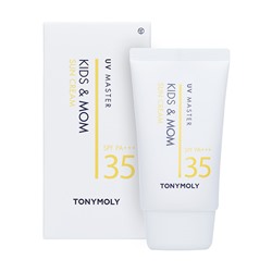 TONYMOLY UV MASTER KIDS &amp; MOM SUN CREAM Солнцезащитный крем для детей и мам 45мл