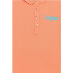 Kız Çocuk Somon Basic Tişört