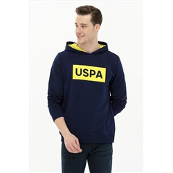 Erkek Lacivert Kapüşonlu Sweatshirt
