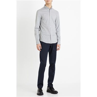 Camisa regular fit - Gris