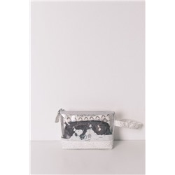 Pack 3 neceseres Snoopy estampado animal