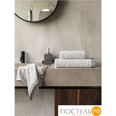 Togas ГЕНРИХ сер/т.сер К-т полотенец 40x60/50х100/70х140, 50% модал/50% хл, 3 пр, 600 гр/м2