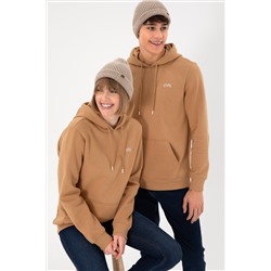 Erkek Camel Basic Sweatshirt