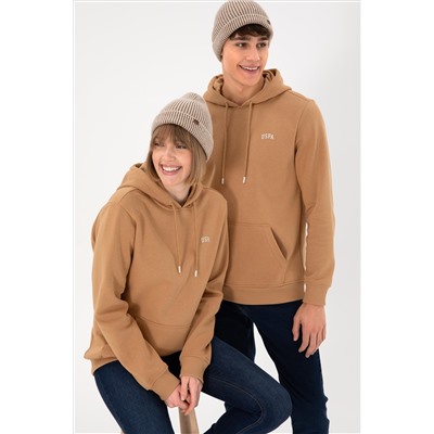 Erkek Camel Basic Sweatshirt