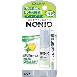 Lion Nonio Спрей освежитель дыхания, с ароматом цитрусовых и мяты, 5 мл
