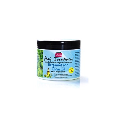 Маска для жирных волос с оливковым маслом и бергамотом от Banna 300 мл / Banna Hair treatment Olive Oil&Bergamot 300 ml